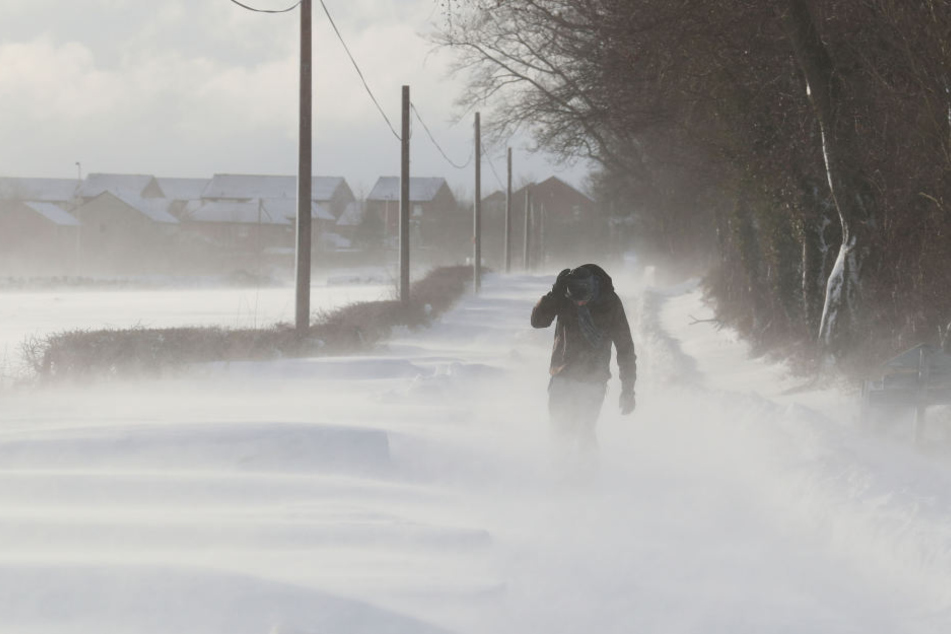 "The Beast from the East" hat die Briten fest im Griff.