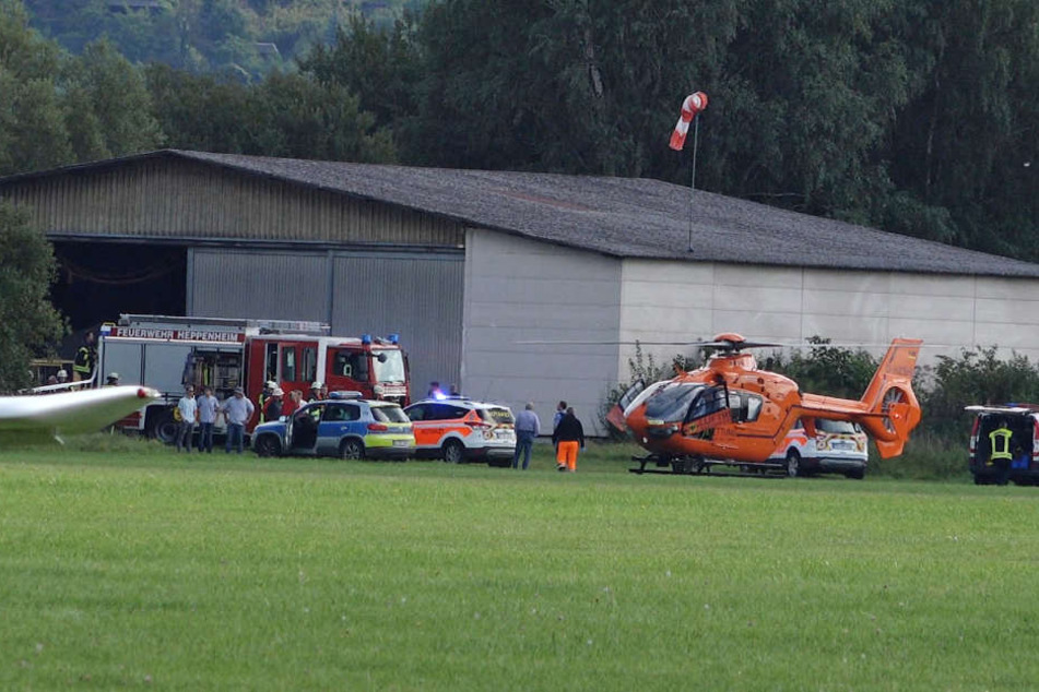Der junge Mann musste mit einem Rettungshubschrauber transportiert werden.