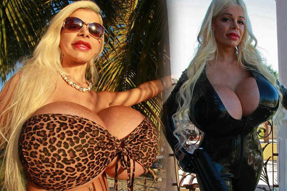 2016 war Martina noch blond, ihren riesigen Vorbau hatte aber schon.