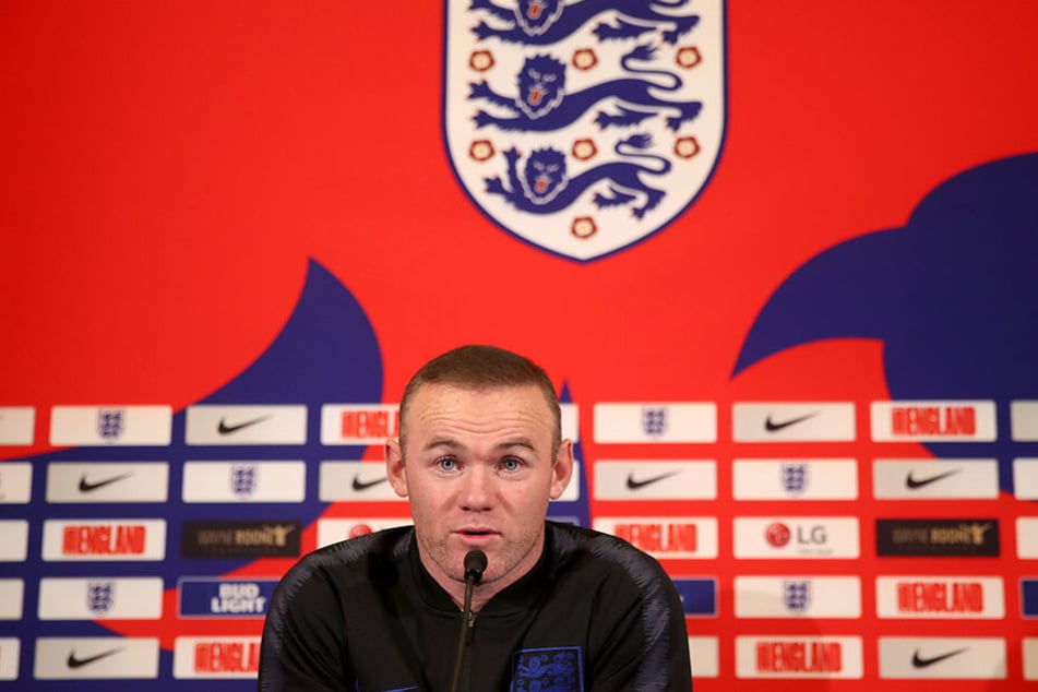 Wayne Rooney am 15.11.2018 auf der Pressekonferenz vor seinem letzten Länderspiel für die englische Nationalmannschaft.