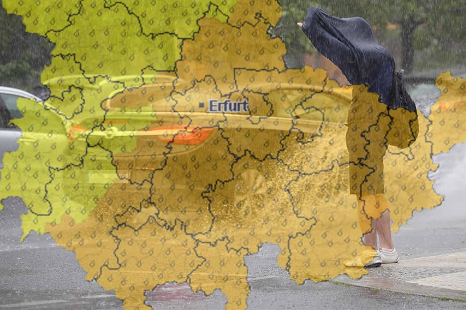 In Thüringen kann es heute noch kräftige Gewitter geben.