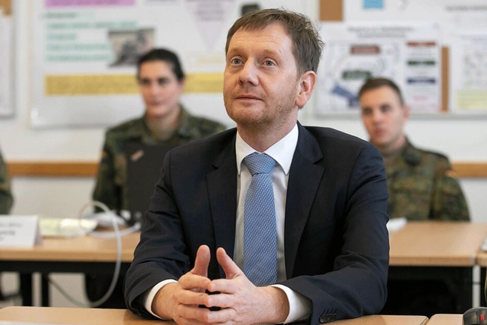 Laut Prognose steigt seine Chance auf ein Direktmandat: Ministerpräsident Michael Kretschmer (43, CDU).