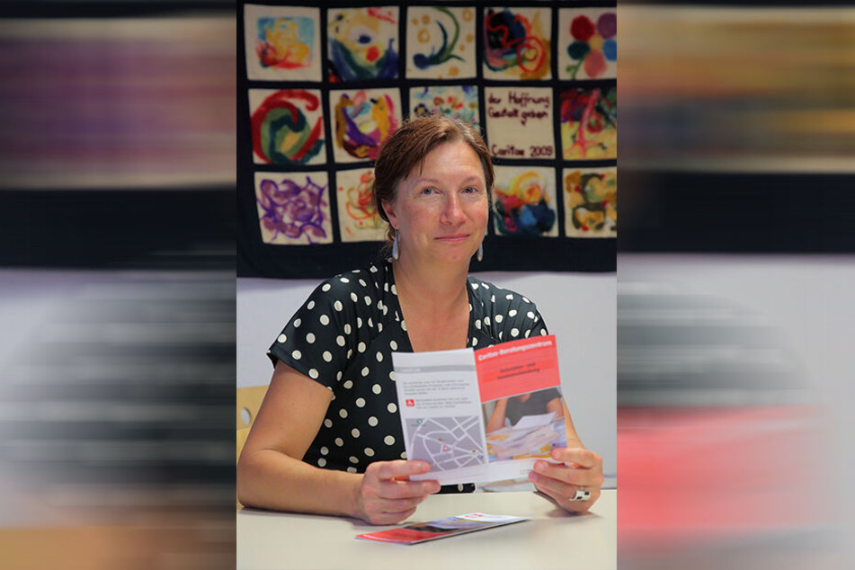 Jana Schulze-Rehagel von der Schuldner- und Insolvenzberatung der Caritas in Dresden.