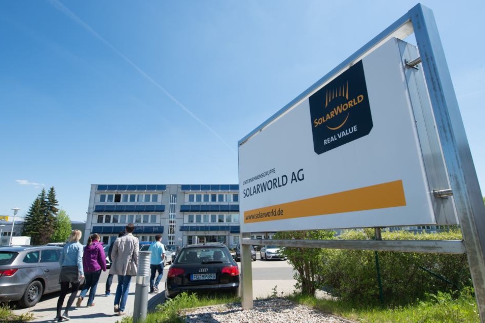 Das Solarworld-Werk in Freiberg.