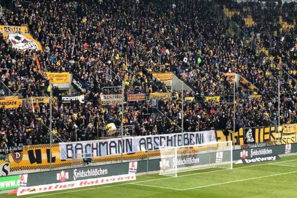 Die Botschaft der Ultras gestern zu lesen auf einem Banner im K-Block.