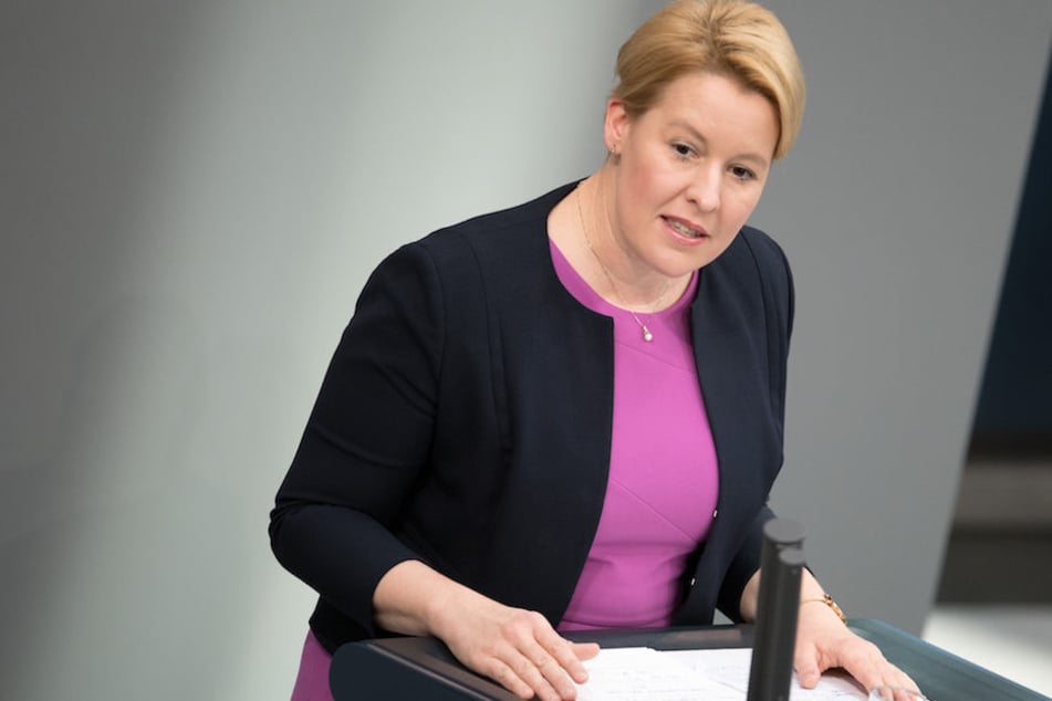 Schlimme Fallzahlen des BKA zu häuslicher Gewalt hatte am Dienstag Familienministerin Franziska Giffey (40, SPD) zu verkünden. (Archiv)