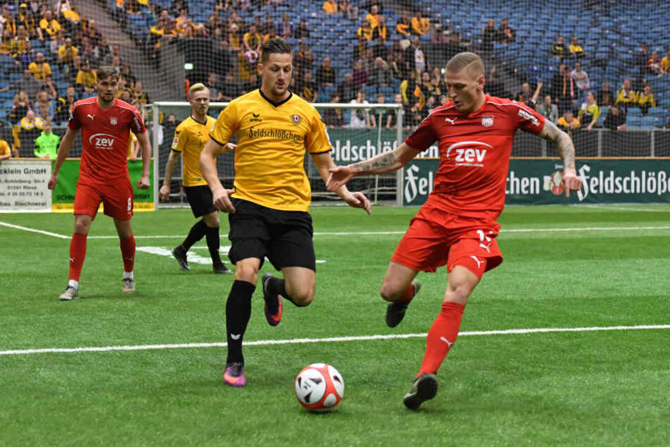 Hendrik Starostzik (li.) und Marc-Philipp Zimmermann sehen sich Ende März in Zwickau wieder.