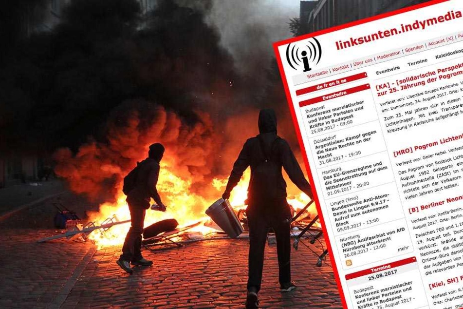 Das Bundesinnenministerium hat die linksextreme Plattform "linksunten.indymedia.org" verboten.