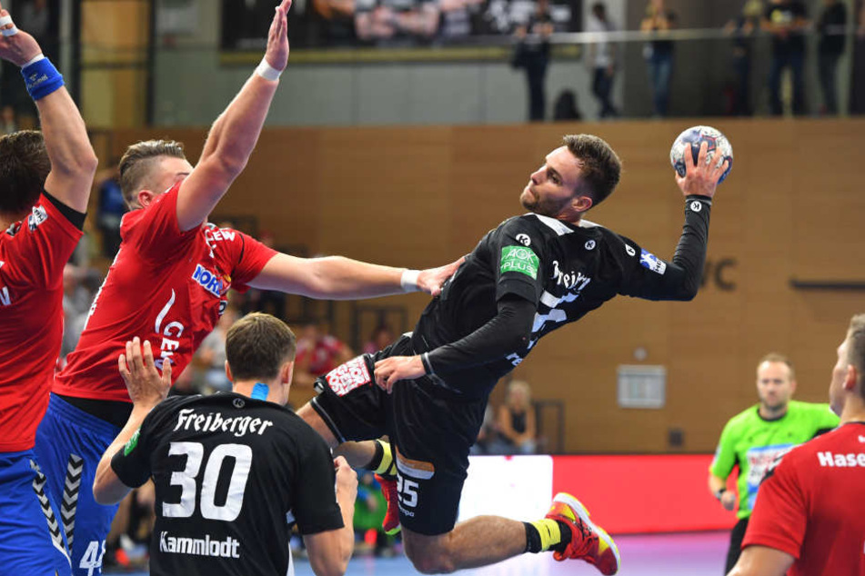 Der Dresdner Sebastian Greß sicherte damals den Erfolg des HC Elbflorenz.