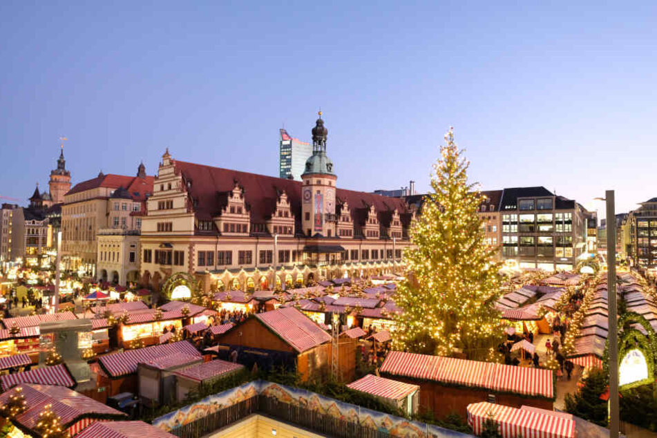 Zahlreiche Verkehrseinschränkungen gibt es auch dieses Jahr zum Weihnachtsmarkt in Leipzig.