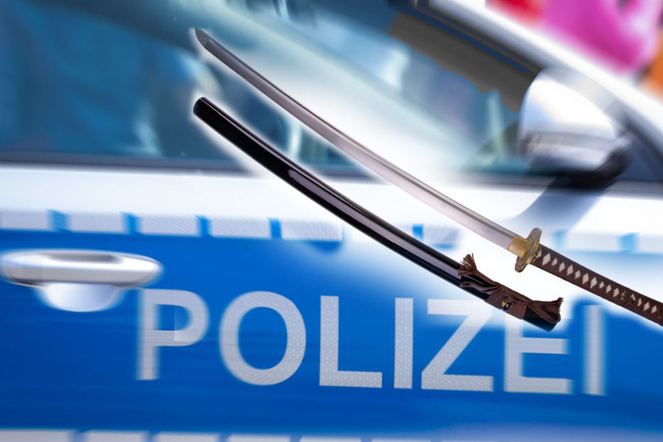 Der Täter hatte ein großes Schwert (Symbolbild)