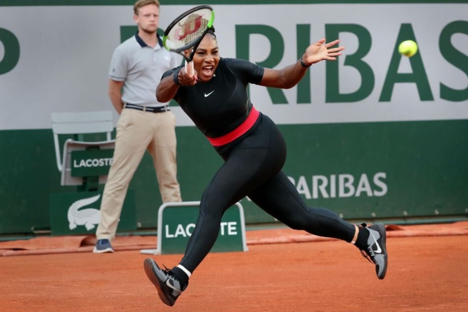 Williams trug 2018 einen Catsuit, einen Einteiler, der dem Französischen Tennisverband übel aufstieß.