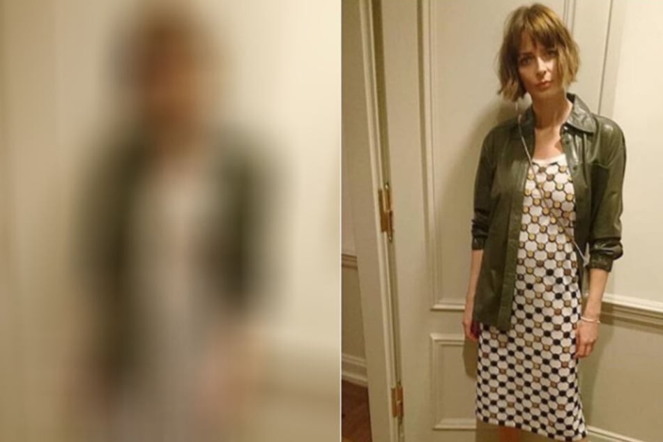 Zum ersten Mal ohne Baby unterwegs: In diesem Outfit zeigte sich Eva am Wochenende.