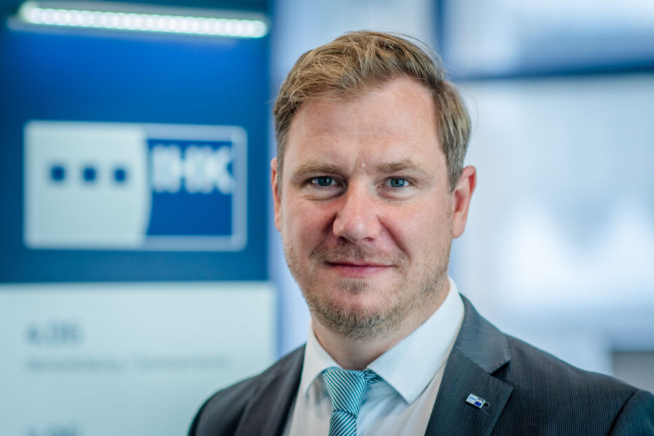 Christoph Neuberg (45), Geschäftsführer Standortpolitik der IHK Chemnitz: "Der Wirtschaft in Chemnitz geht es gut."
