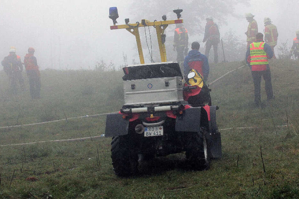 Der Katastrophenfall wegen eines Waldbrandes bei Oberaudorf wurde aufgehoben.