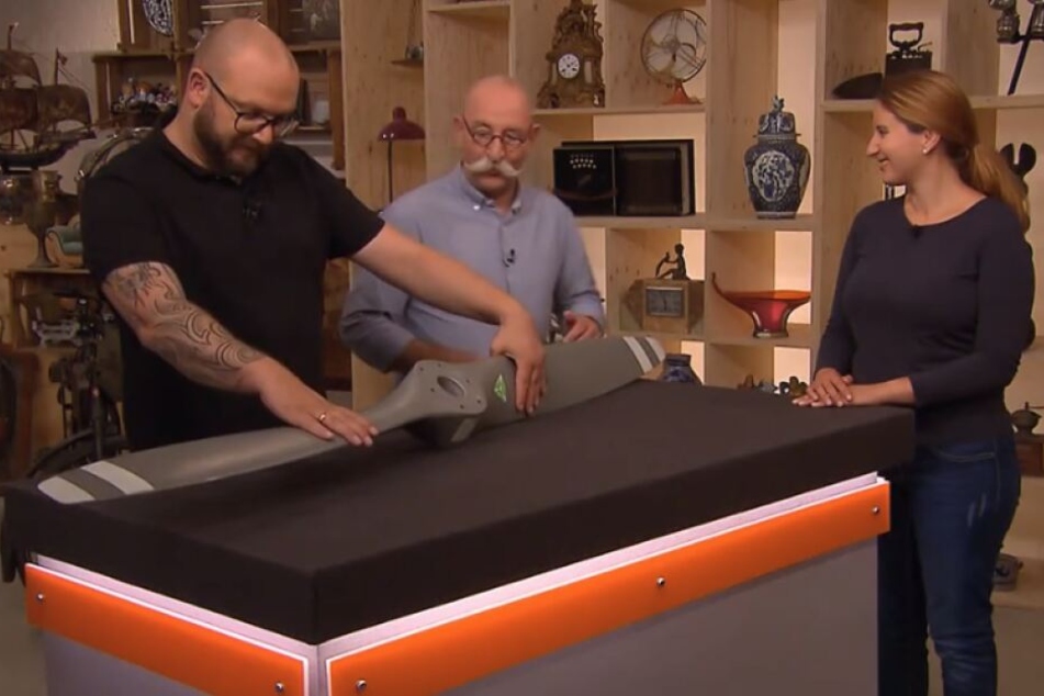 Sven Deutschmanek nimmt das Teil unter die Lupe. Rar ist es aber nicht.