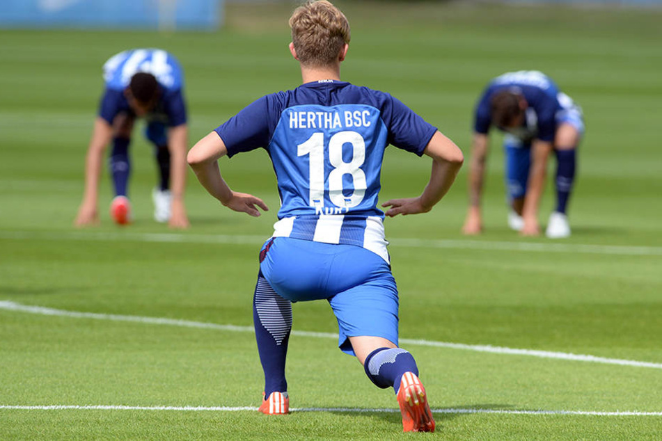 Trotz Übergewicht glänzte Kurt bei ersten Trainingseinheiten.