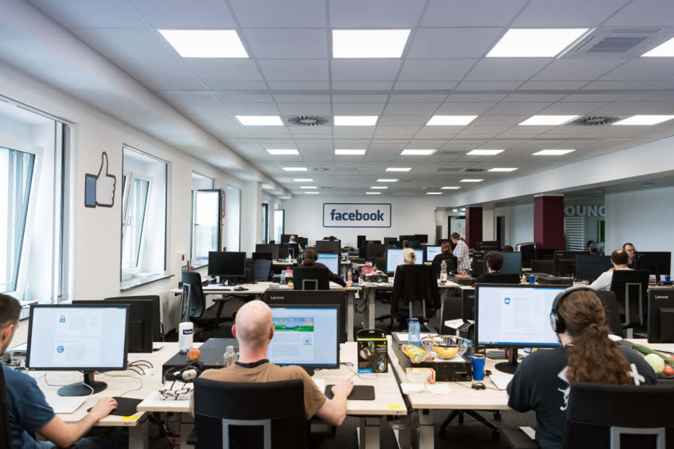 Das Löschzentrum von Facebook in Berlin. Hier arbeiten 650 Menschen.