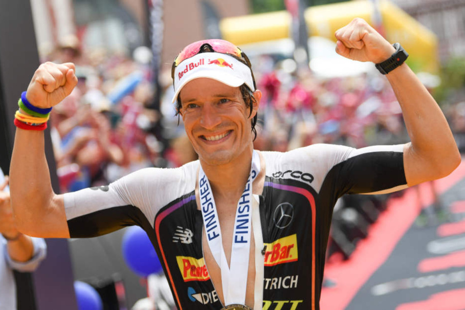 Der deutsche Triathlet Sebastian Kienle.