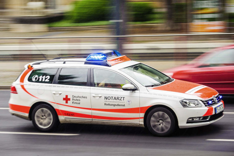 Am Mittwochnachmittag wurde ein Kind von einem Schrankteil am Kopf verletzt.