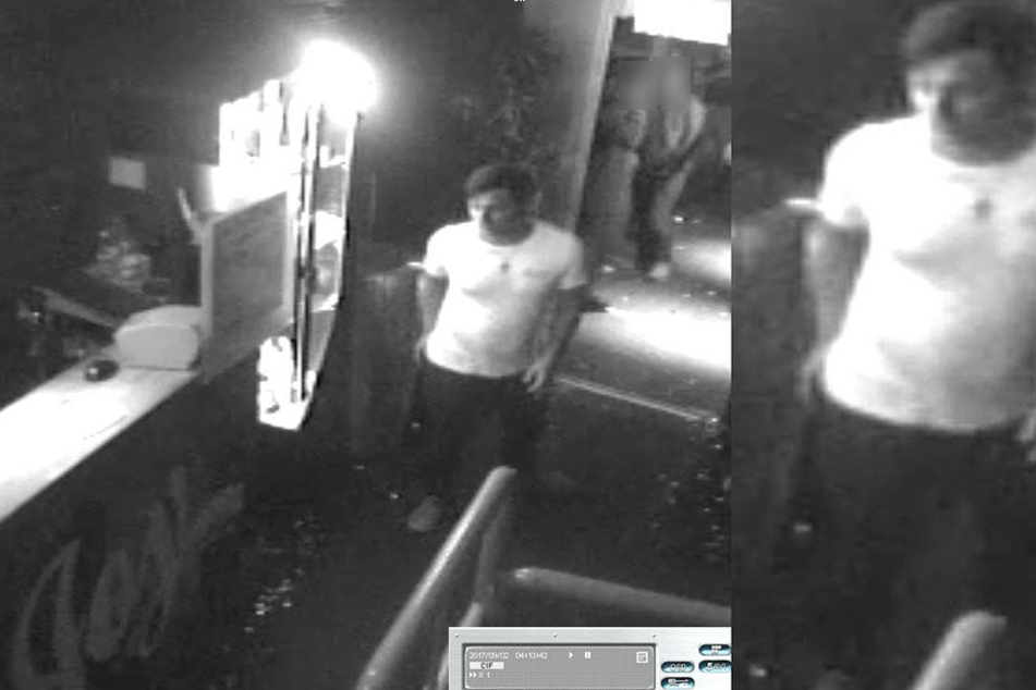 Die Polizei sucht mit Videoaufzeichnungen aus einer Diskothek nach diesem Mann.