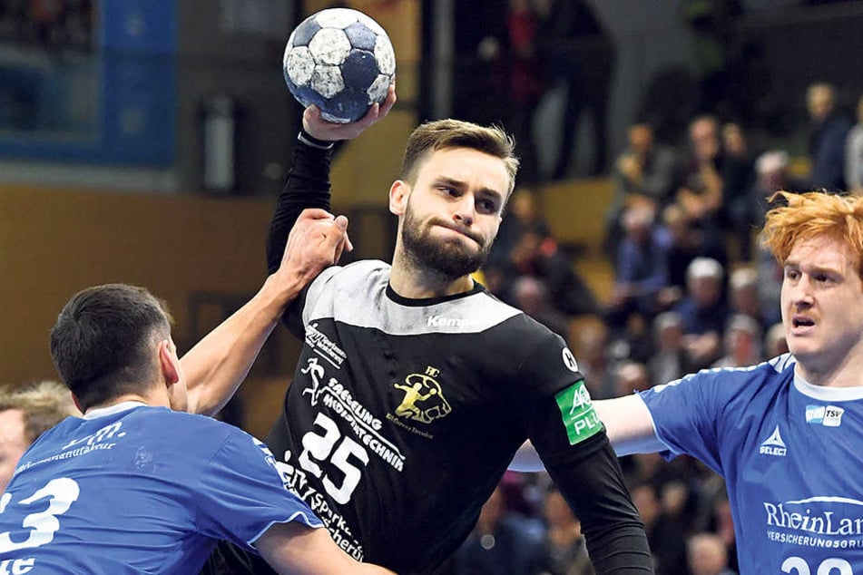 Sebastian Greß erzielte vier Tore gegen Dormagen, vergab aber auch einige gute Chancen.