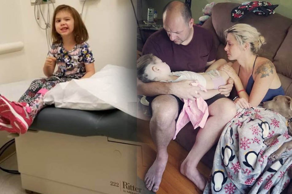 Zoey Catherine Daggett (5) starb zwei Jahre nach der Krebs-Diagnose.