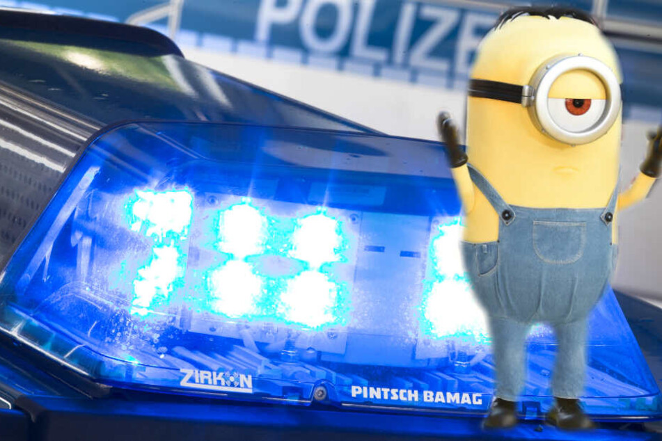 Die Polizei ist auf der Suche nach einem Minion.