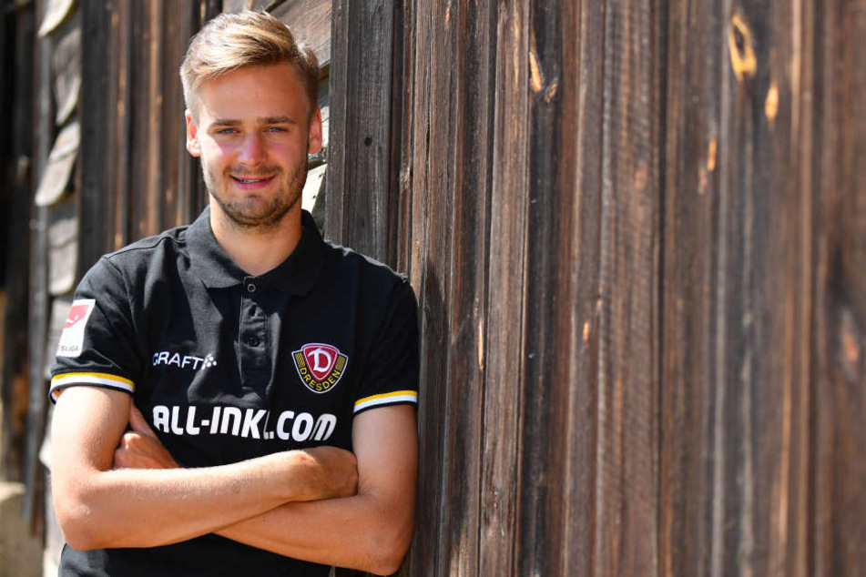 Lucas Röser kam als Stürmer zu Dynamo und spielt nun auf der Außenbahn.