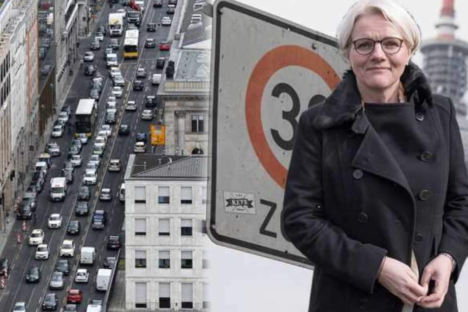 Berlins Verkehrssenatorin Regine Günther (56, parteilos) prüft das Diesel-Fahrverbot für einzelne Straßen.