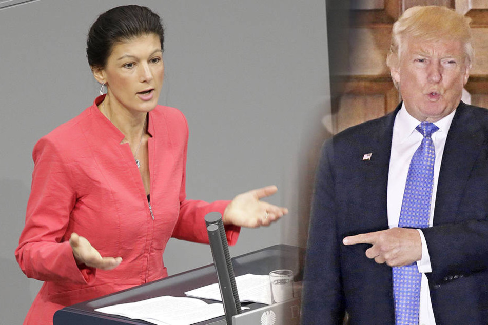 Haben Sahra Wagenknecht (47, Die Linke) und Donald Trump (70) mehr gemeinsam als beide für möglich halten?