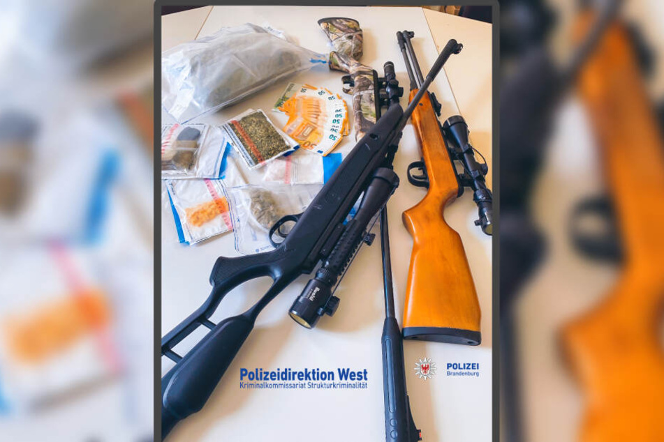 Erfolgreiche Razzia: Die Brandenburger Polizei kommt der organisierten Kriminalität auf die Spur.