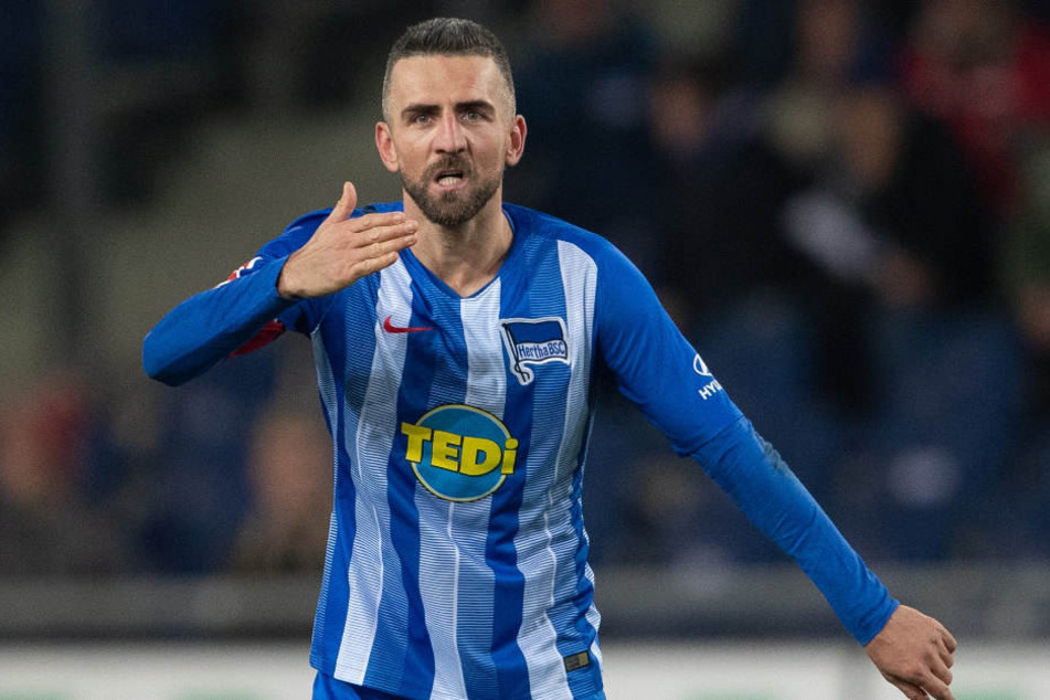 Vedad Ibisevic wird wohl wieder zusammen mit Davie Selke stürmen.