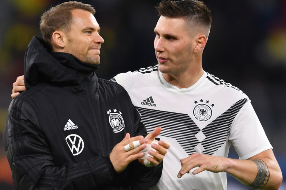 Niklas Süle (r.) wird der deutschen Nationalmannschaft vorerst fehlen.
