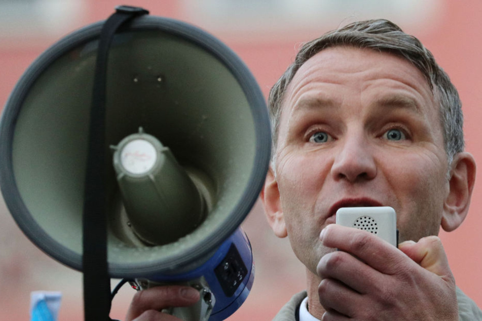 In Ostwestfalen-Lippe will Björn Höcke (46) über Europa sprechen.