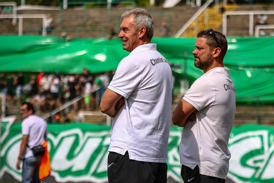 Trainer Dietmar Demuth hat sich einige Trainingsgäste eingeladen, um den Kader zu verstärken.