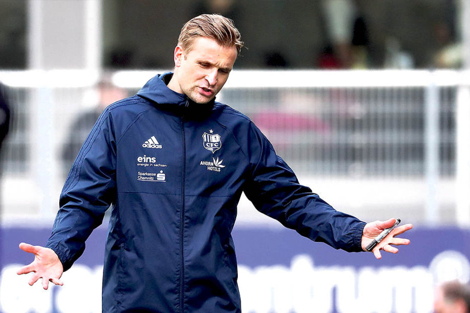 Nach zwei Spielen unter seiner Regie sind die Sorgenfalten nicht kleiner geworden. Trainer David Bergner konnte das Defensivproblem des CFC (noch) nicht lösen.