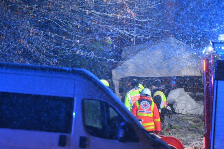 Drei Tote wurden an der Absturzstelle entdeckt.