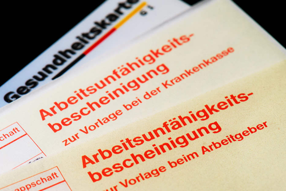 In Nordsachsen wird am häufigsten ein Krankenschein ausgehändigt. Gesünder dagegen sind die Menschen in Dresden.