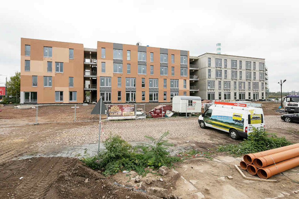 Das Kreativzentrum sieht von außen schon fast fertig aus. Jetzt geht's an den Innenausbau.