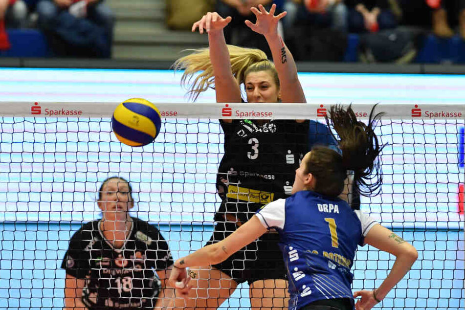 Wand zu: Jocelynn Birks zeigte ein tolles Spiel.