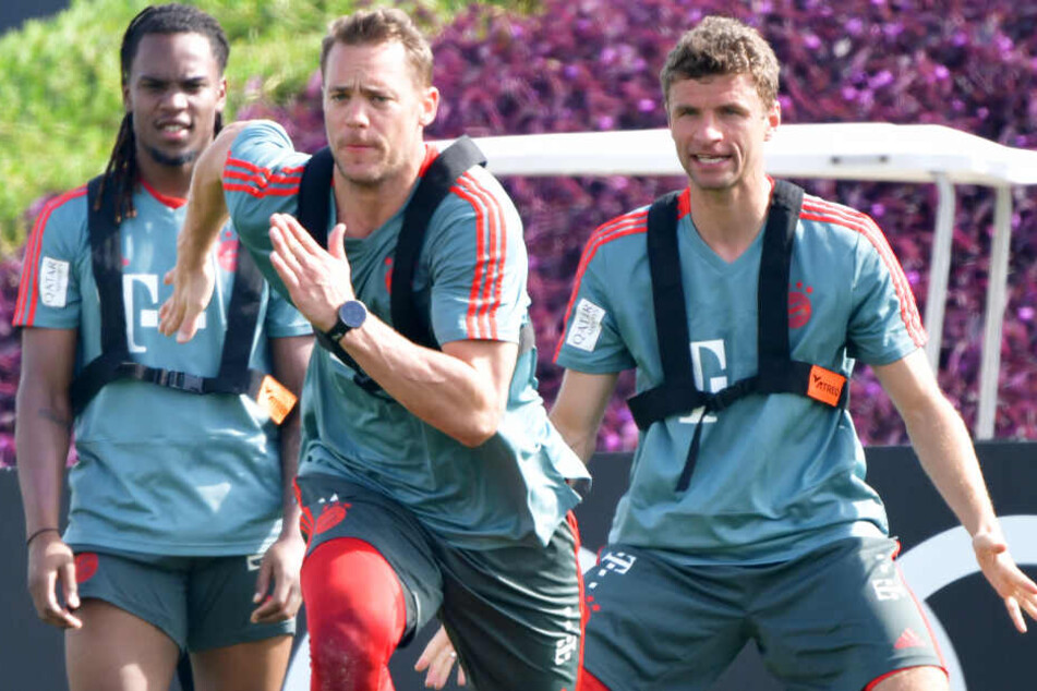 Der FC Bayern München hat sich in Doha auf die Rückrunde vorbereitet. (Archivbild)