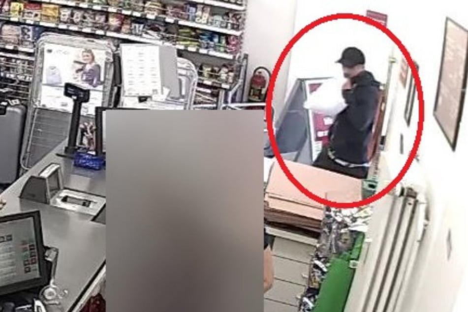 Dieser Mann soll das Geschäft "Pfenningland" überfallen haben.