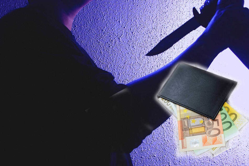 Die Unbekannten bedrohten den 14-jährigen mit einem Messer und nahmen ihm sein Bargeld ab. Danach verschwanden die Täter. (Symbolbild)