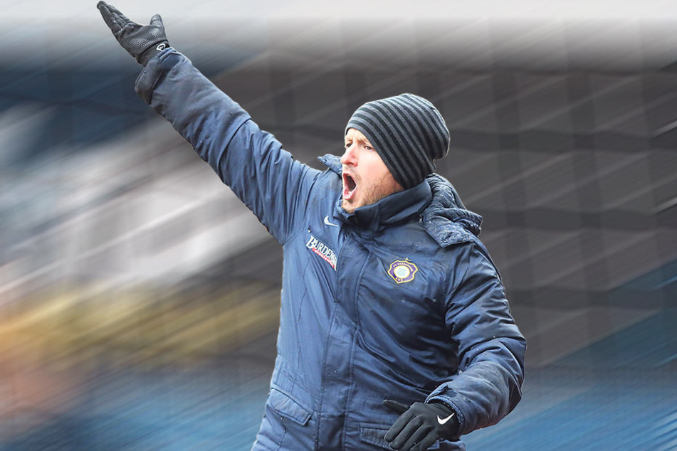„Ihn müssen wir in den Griff kriegen“, sagt FCE-Coach Hannes Drews und meint Dynamos Kapitän Marco Hartmann.