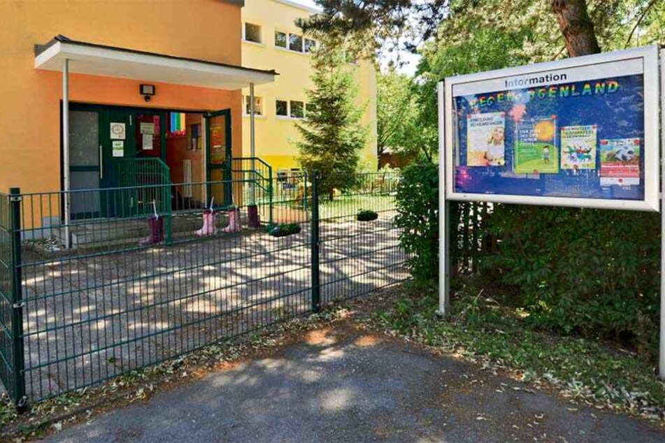 Die Kita in der Lutherstraße bekommt bald einen neuen Spielplatz.