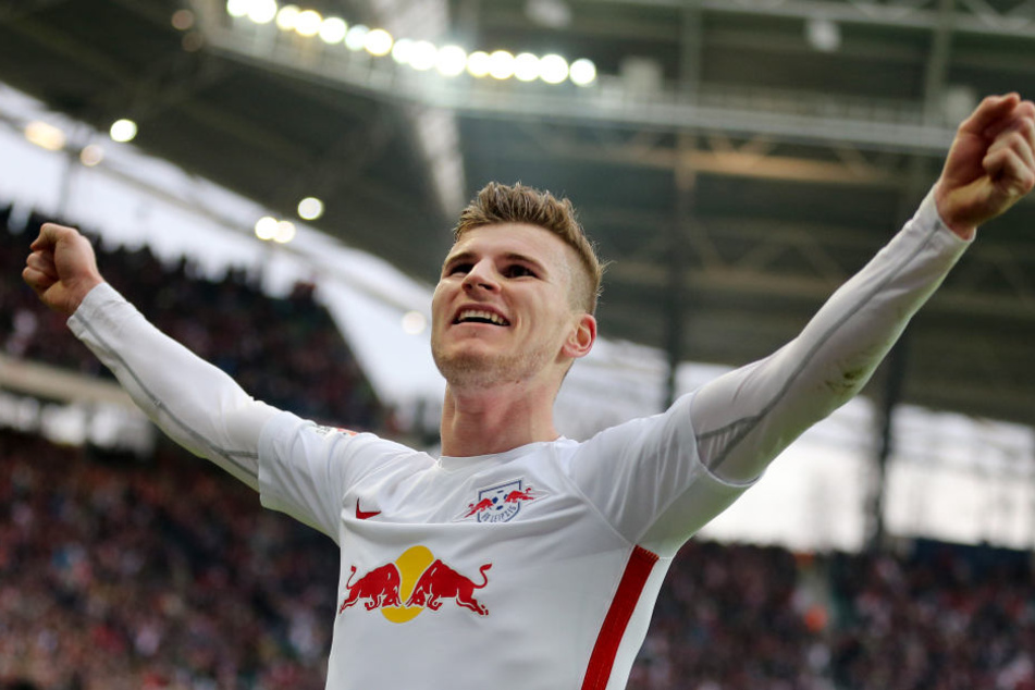 Timo Werner konnte schon 14 Tore in der aktuellen Saison bejubeln.