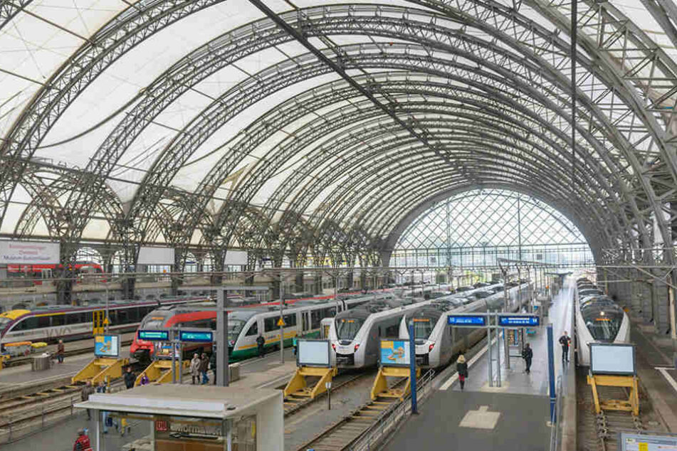 Vom Dresdner Hauptbahnhof nach Prag in unter einer Stunde - das ist das Ziel bis 2035.
