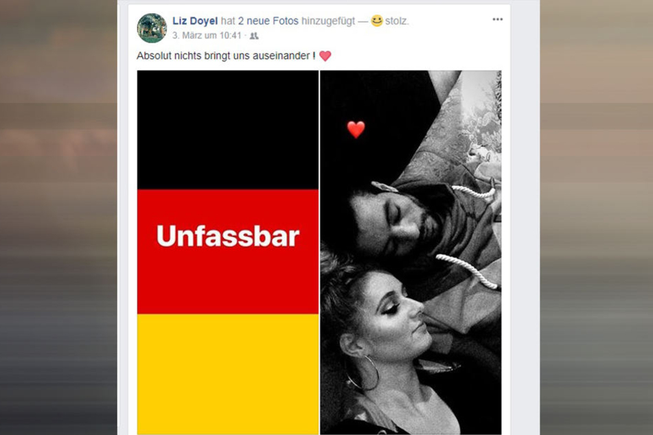 Dieses Bild mit Bechir postete Lisa auf ihrer Facebook-Seite. Dazu der Kommentar: Unfassbar.