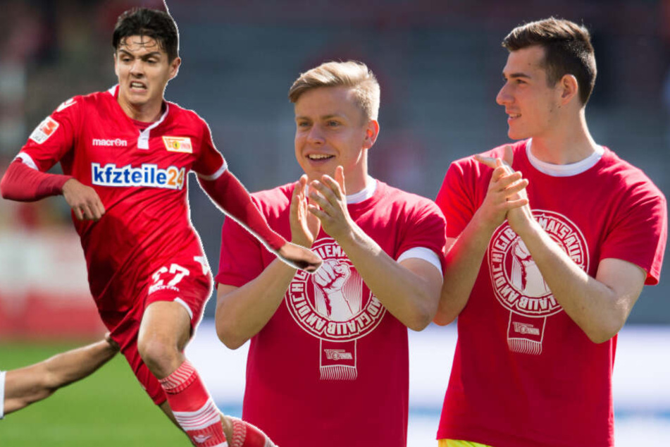 Erol Zejnullahu (l.), Lennard Maloney (m.) und Lennart Moser (r.) konnten in dieser Saison noch keinen Einsatz verbuchen.